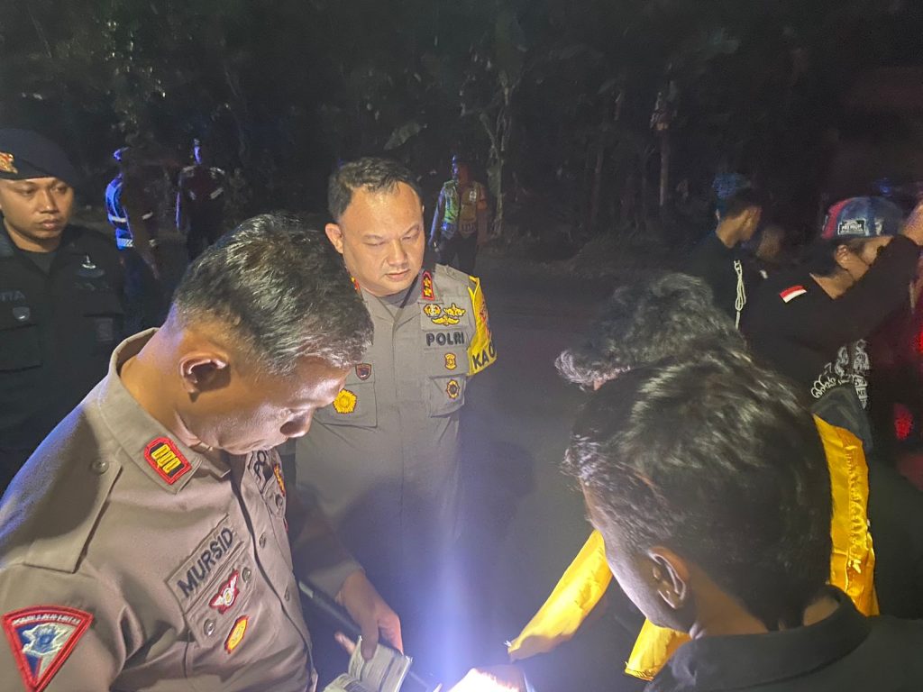 Polres Blitar Lakukan Penyekatan, Sasar Kendaraan Penggembira Pengesahan Warga PSHT 