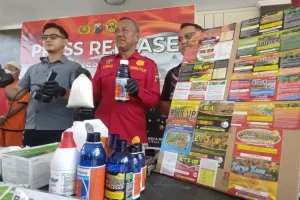 Warga Selopuro Blitar Produksi Pestisida Cair Oplosan, Akibatnya Dia Ditangkap Polisi dan Dipenjara, Ini Infonya  