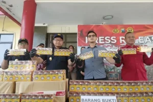 Polres Blitar Bongkar Gudang Rokok Ilegal di Kelurahan Bence, Garum, Blitar, Tangkap 2 Pelaku, Ini Infonya