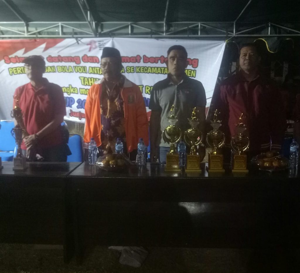Turnamen Bola Voli Antar Desa Diselenggarakan di Kecamatan Semen Kabupaten Kediri dalam Rangka HUT Ke-78 Kemerdekaan RI, Ini Infonya 