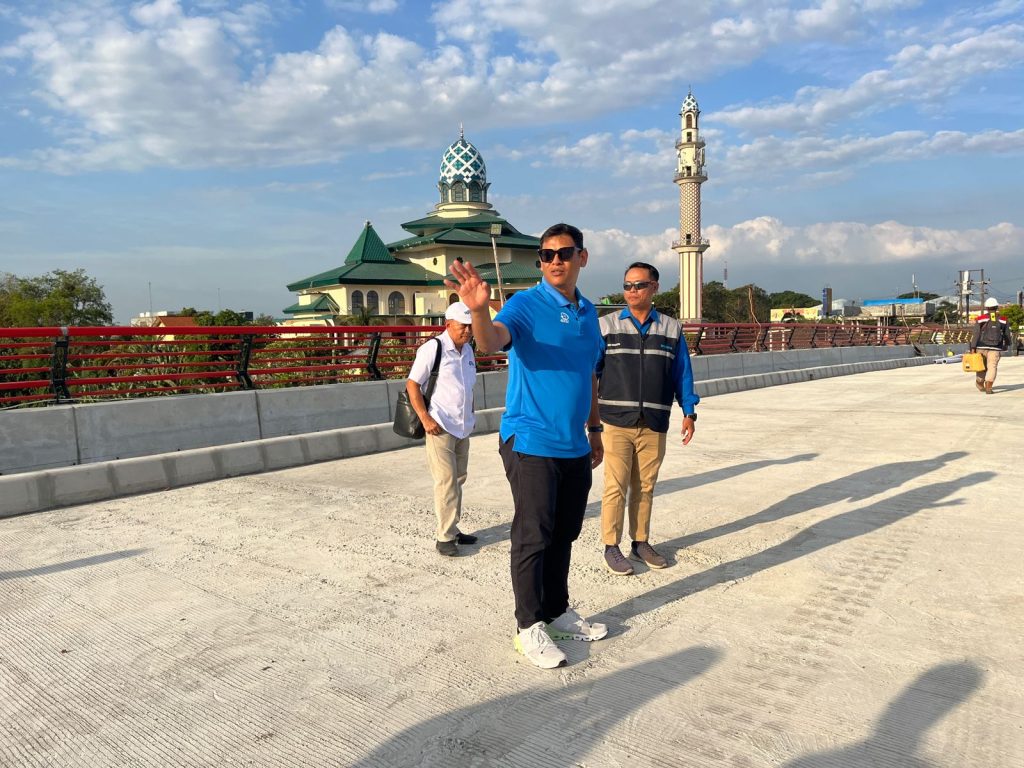 Horee, Jembatan Alun-Alun Sudah Bisa Dilewati Sabtu,19 Agustus, Ini Kata Wali Kota Kediri