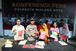 Jual Beli Bayi, 3 Pelaku Dibekuk Satreskrim Polresta Malang Kota, Tawarkan Bayi Lewat Facebook 
