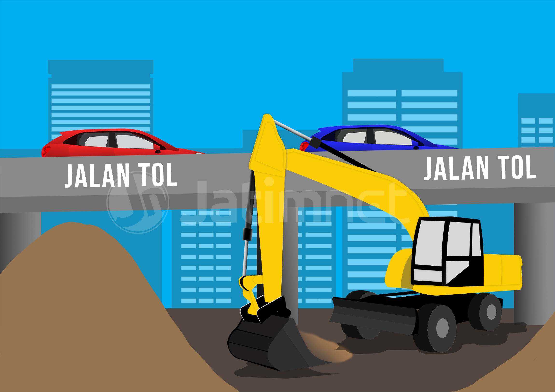 Belasan warga terdampak pembangunan Tol Kediri-Tulungagung yang mendiami Perumahan Regency Pesona Puncak Permai di Kelurahan Pojok Mojoroto protes