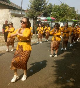 Karnaval Askada Jaya 2023 Lingkungan RW 01 Kelurahan Ngronggo Kota Kediri Berlangsung Meriah, Warga Gembira dan Bahagia