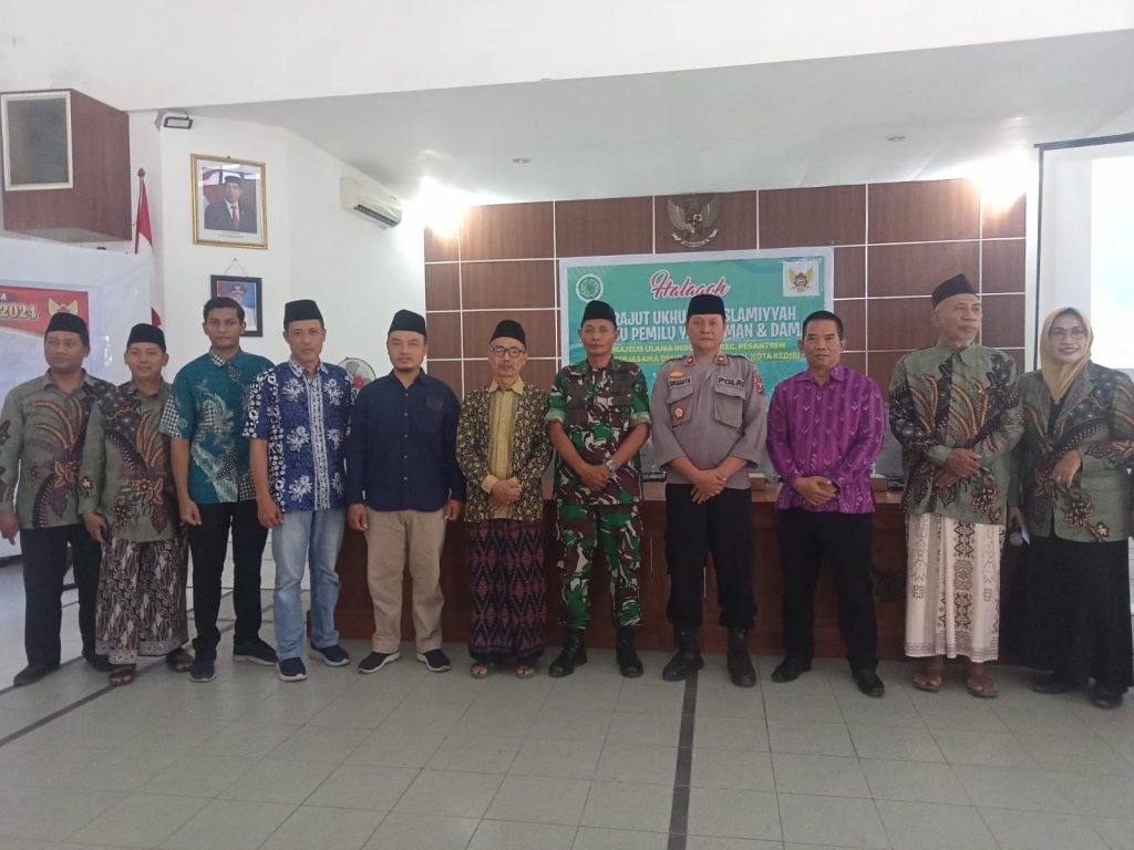 Menyongsong Pemilu 2024, Kesbangpol Kota Kediri Bersama MUI Gelar Diskusi, Harapannya Pemilu Aman dan Damai