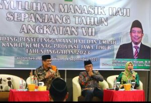 Hadir dalam Penyuluhan Manasik Haji, Ali Ridha Minta Calon Haji Lansia Didahulukan