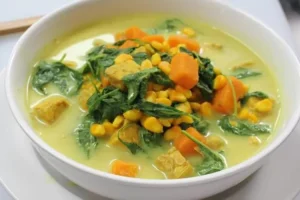 Sup Bobor Bayam Jagung  yang Sedap Rasanya, Ini  Resep ala Chef Rudy Choirudin