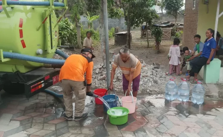 Sumur Warga Kota Blitar Mulai Kering, 215 Jiwa di Dua Kelurahan Kesulitan Air Bersih