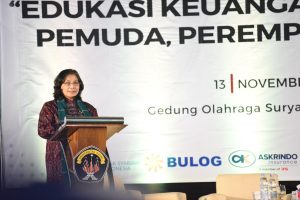 Pj Wali Kota Kediri Buka Talkshow Edukasi Keuangan Inklusif untuk Perempuan