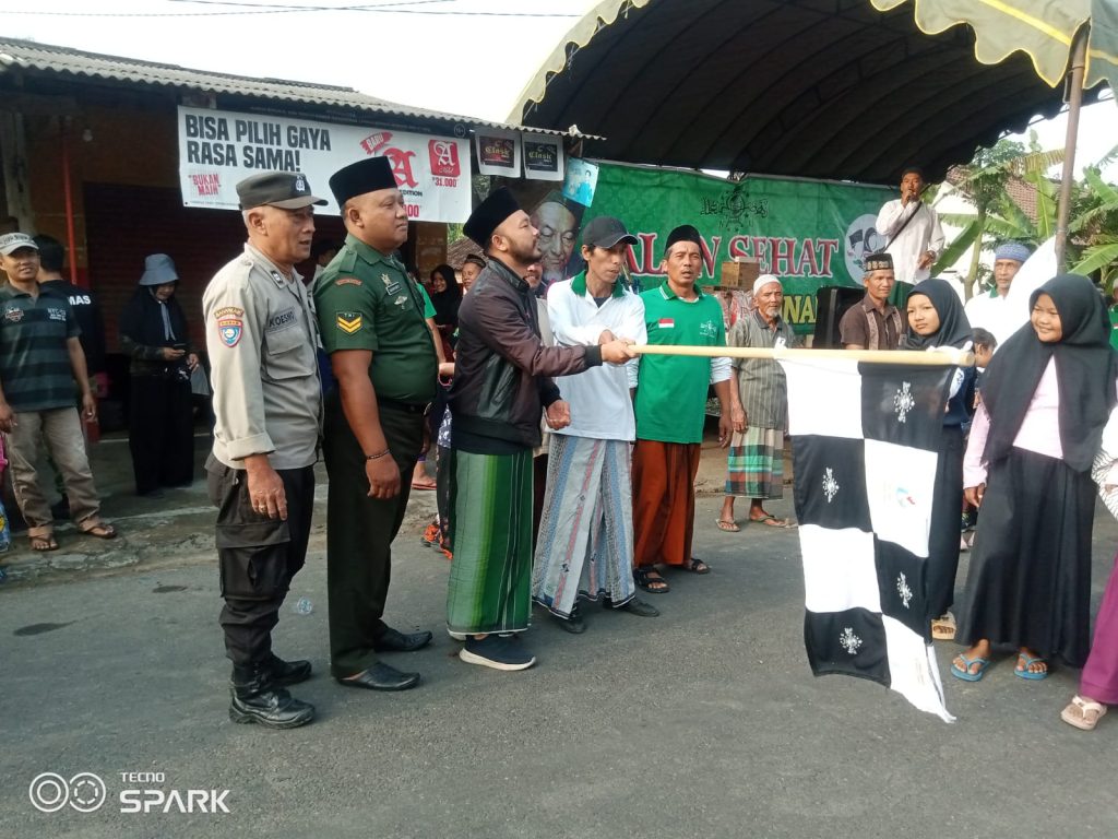 Peringati Hari Santri Nasional, Ranting NU Lingkungan Bulurejo Kelurahan Blabak Gelar Jalan Sehat Sarungan, Ini Infonya 