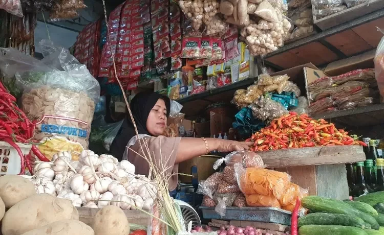 Harga Cabai di Pasar Ngemplak Tulungagung Sentuh Rp 75 Ribu per Kg