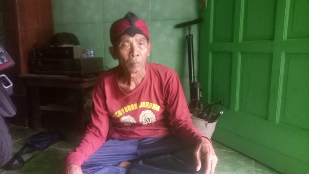 Mbah Kino Ingin Mekanisme Lelang Lahan Pertanian di Kelurahan Blabak adil dan tidak dimonopoli