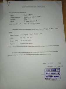 Soal Tanda Tangan Palsu di Dokumen Proyek Pembangunan Talud RT 24. Lurah Blabak : Itu Tanda Tangan Pak RT Tapi Dia Lupa 