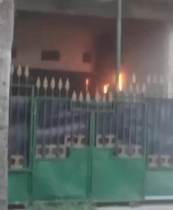 Diduga Akibat Korsleting Listrik, Rumah di Kelurahan Bangsal Terbakar, Ini Infonya