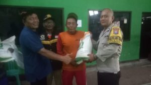 Horee, Ribuan Warga Kelurahan Blabak Terima Bantuan Beras, Ini Infonya