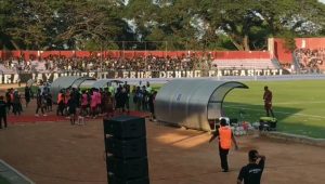 Wasit Sahkan Gol Yuran, Laga Persik VS PSM Berhenti