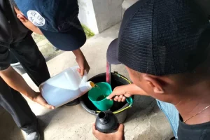 Air Sumur Warga Tempurejo Kota Kediri Harus Segera Dikuras, Hasil Laboratorium Terkait Pencemaran SPBU Sudah Keluar