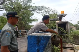 Tiga Lampu Peringatan Banjir Milik BPBD Kabupaten Ponorogo  Rusak, Padahal Sudah Memasuki Musim Penghujan