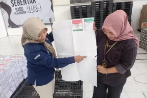 Belum Digunakan, Surat Suara untuk Pemilu 2024 di Kabupaten Blitar Sudah Rusak