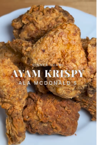 Resep Ayam Krispi Ala McD Ini Bikin Anak Doyan Makan, Yuk Bunda Pratekkan Sekarang Juga! 