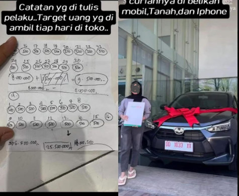 Karyawan Apotek Kepergok Tilep Uang Rp500 Ribu Hingga Bisa Dibelikan IPhone dan Tanah, Strateginya Bikin Ketar-ketir 