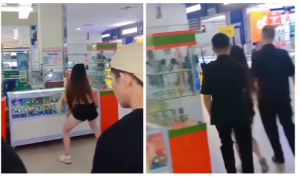 Bikin Resah! Wanita Ini Joget Vulgar di Tempat Umum Sampai Diamankan Security