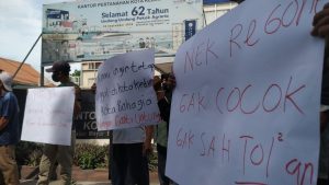 Warga Kota Kediri Terdampak Proyek Jalan Tol Gelar Aksi Damai di Pemkot, Tuntut Kaji Ulang Nilai Ganti Rugi