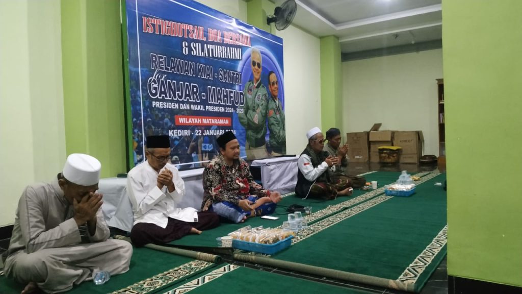 Kemenangan Ganjar – Mahfud pada Pilpres 2024 Didukung Doa Kiai dan Santri Mataraman