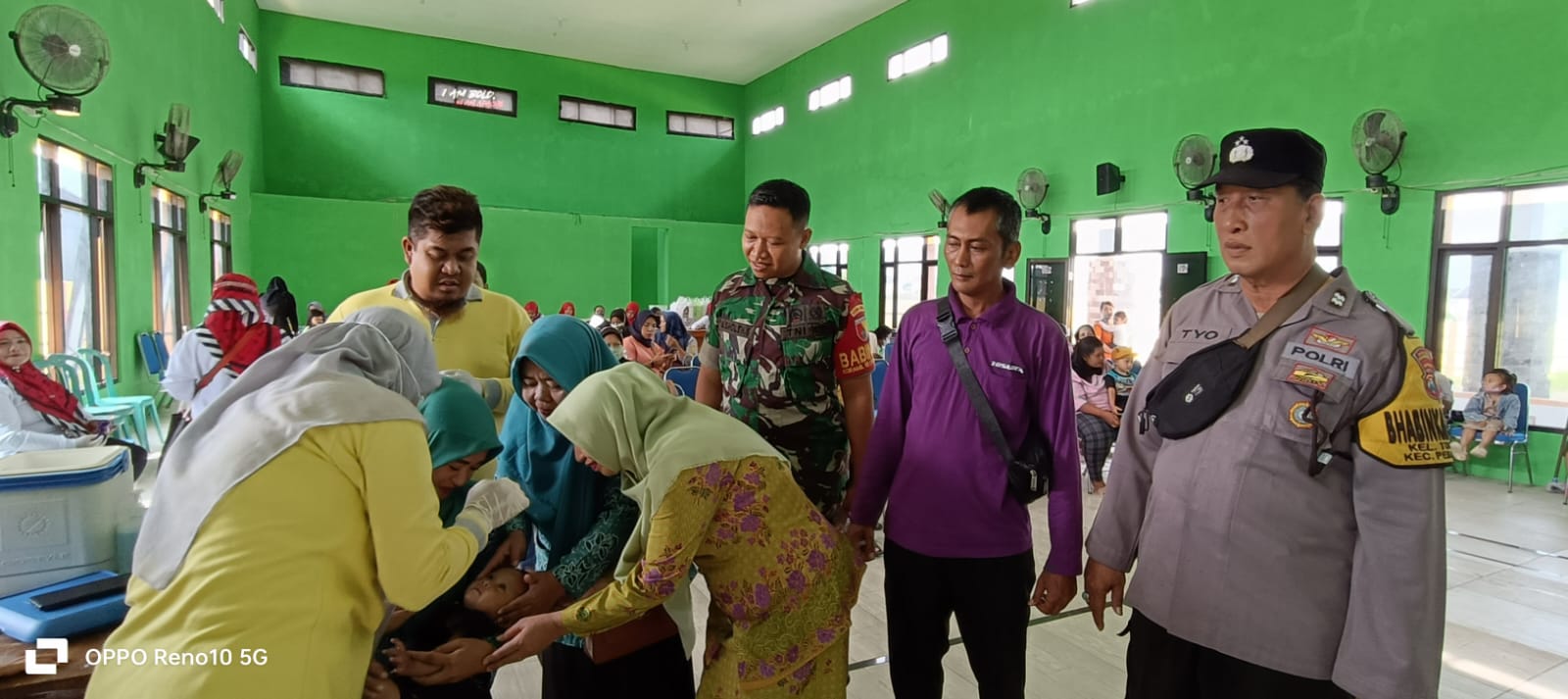 Sub PIN Polio Digelar Serentak di 9 Posyandu di Kelurahan Tosaren, Pj Walikota Kediri Zanariah Minta Warga Proaktif