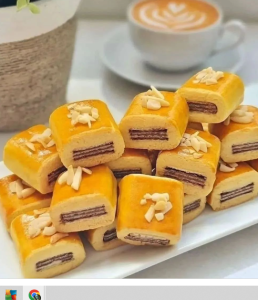 Resep Kue Kering Lebaran Spesial, Almond Wafer Bisa Menjadi Pilihan Tepat