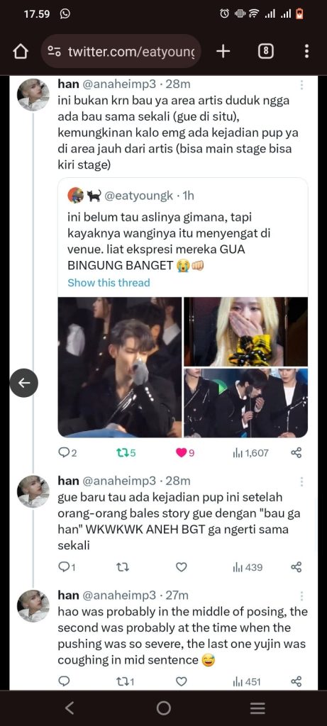 Berujung Ricuh, Penonton Hanteo Music Awards 2024 BAB Saat Acara Berlangsung, Ramai Jadi Perbincangan di Media Sosial