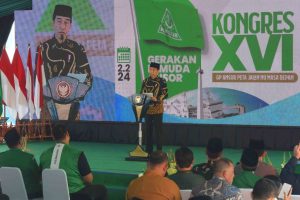 Buka Kongres XVI GP Ansor, Presiden Jokowi Ajak GP Ansor Sukseskan Pemilu