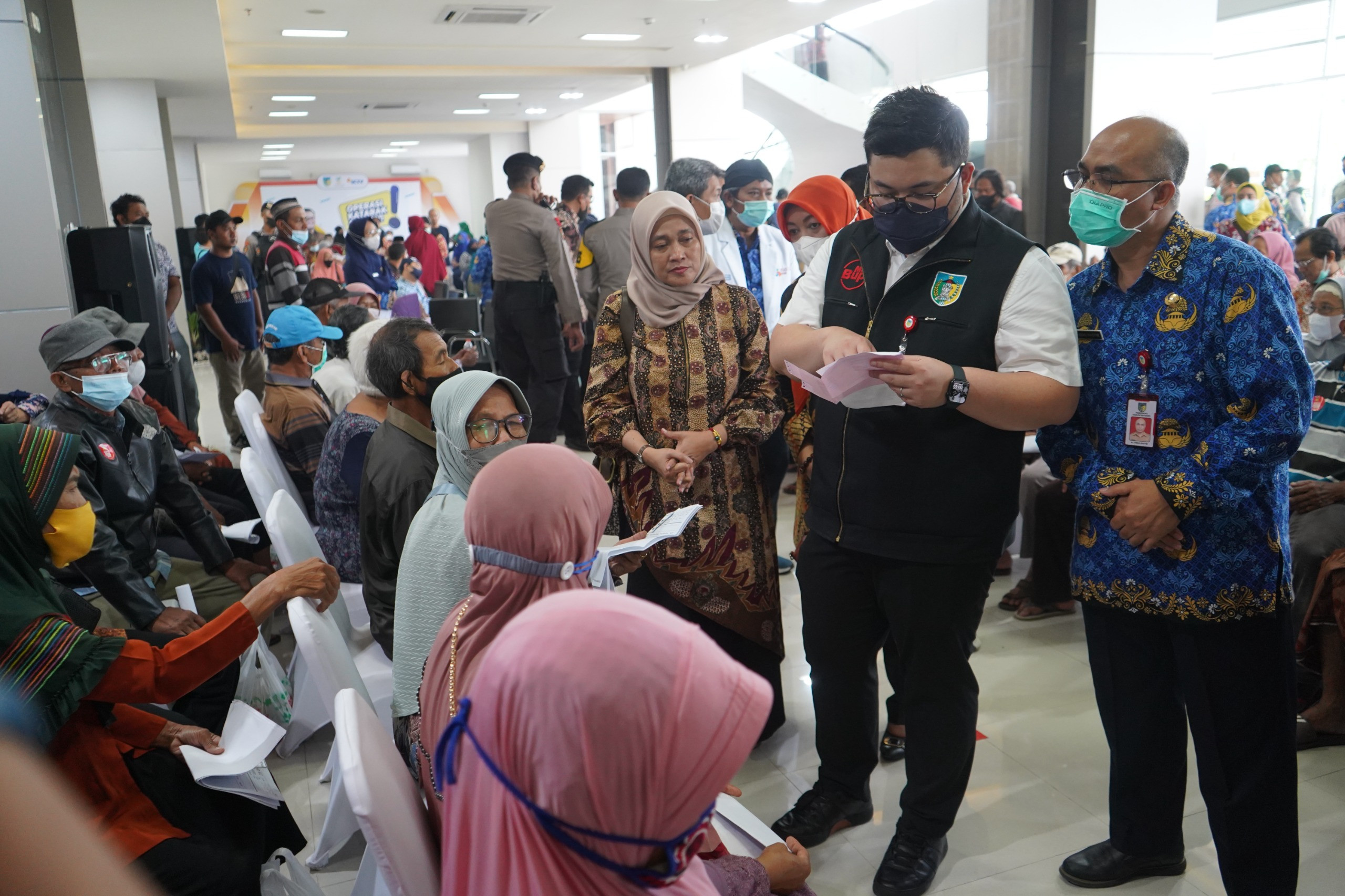 Tiga Tahun Jati Bupati, Mas Dhito Berkomitmen Wujudkan Kabupaten Sehat dengan Permudah Akses Layanan Kesehatan