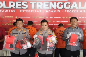 Polres Trenggalek Bekuk Enam Pengedar Narkotika, Sita Ratusan Pil dan Uang Jutaan Rupiah 