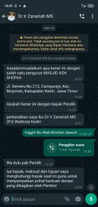 Beredar Pesan WhatsApp Menanyakan Donasi Atas Namanya, Pj Wali Kota Kediri Zanariah Imbau Warga Waspada Penipuan 