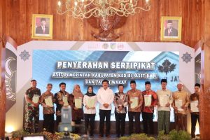Pemkab Kediri Genjot Sertifikasi Tanah di Tahun 2024,  Siapkan Anggaran Rp 5 Miliar, Begini Kata Mas Dhito