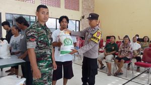 Horee, Ratusan Warga Kelurahan Setonopande Kecamatan Kota Kediri Terima Bantuan Beras, Ini Infonya