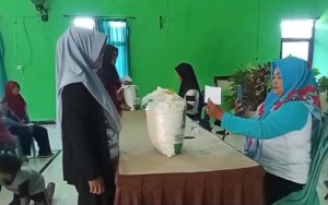 Bantuan Pangan Beras Kembali Disalurkan di Kota Kediri, Kali Ini di Balai Kelurahan Bawang, Jumlah KPM Hampir 2000, Ini Infonya