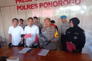 Kejar-kejaran Saat Melarikan Diri, Seorang Pria di Ponorogo, Pelaku Pencurian Tas Tabrak Moror Polisi