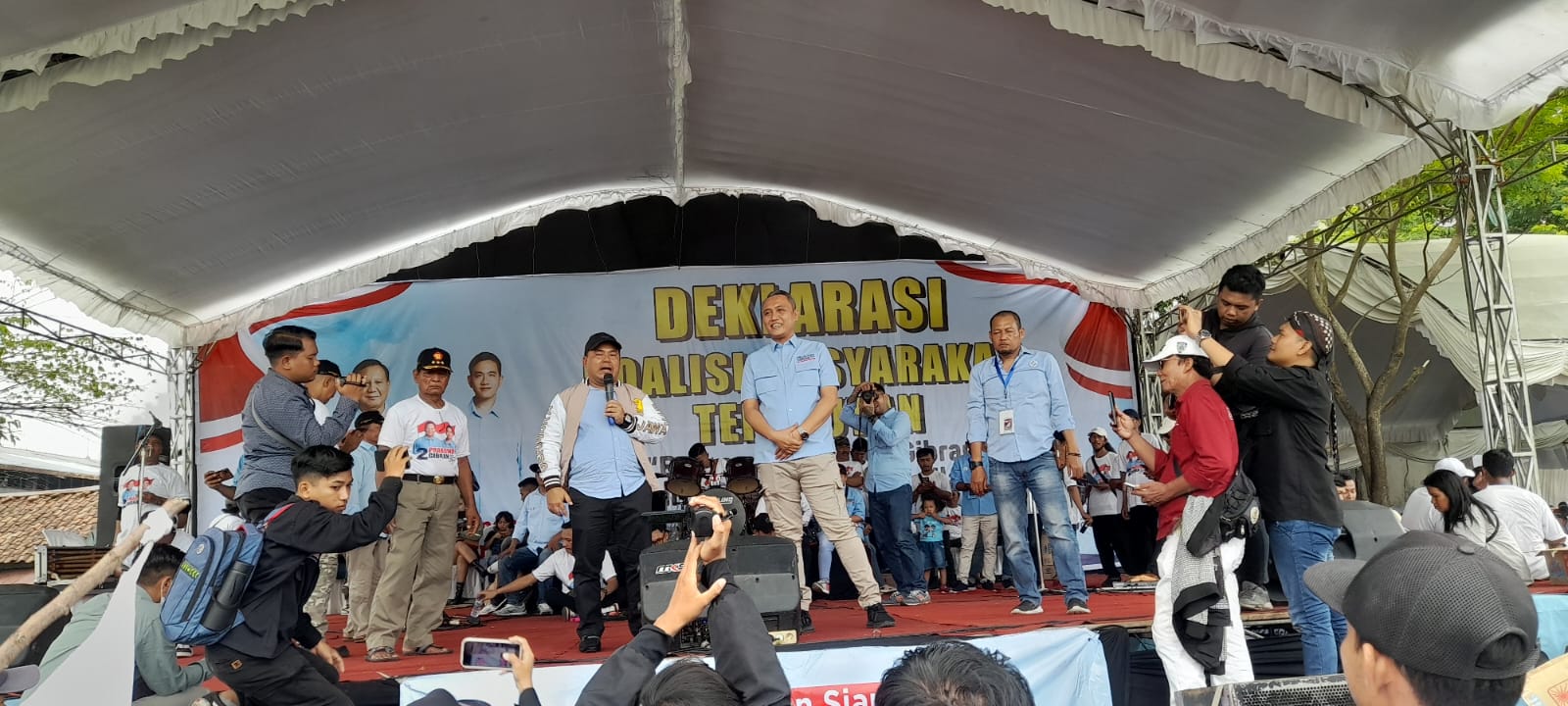 Koalisi Masyarakat Tepi Hutan Nganjuk Deklarasi Dukung Prabowo-Gibran, Dihadiri Julianto PH