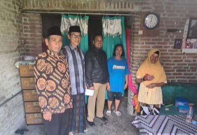 Masuk Kategori RTH, Rumah Bu Ponasri di Kelurahan Banaran Kota Kediri Direhab