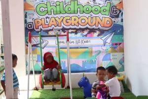 Lapas Kelas II A Kediri Bangun Taman Bermain untuk Pengunjung Anak-anak, Ini Tujuannya