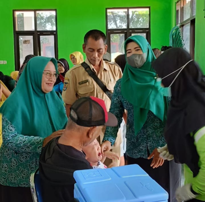 Ratusan Balita di Kelurahan Tosaren Ikuti Vaksinasi Tahap ke 2, Ini Infonya 