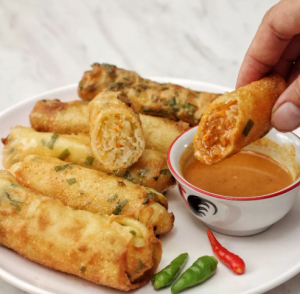 Inspirasi Gorengan untuk Takjil Buka Puasa, Ini Resep Lumpia Bihun Goreng dengan Bumbu Kacang 