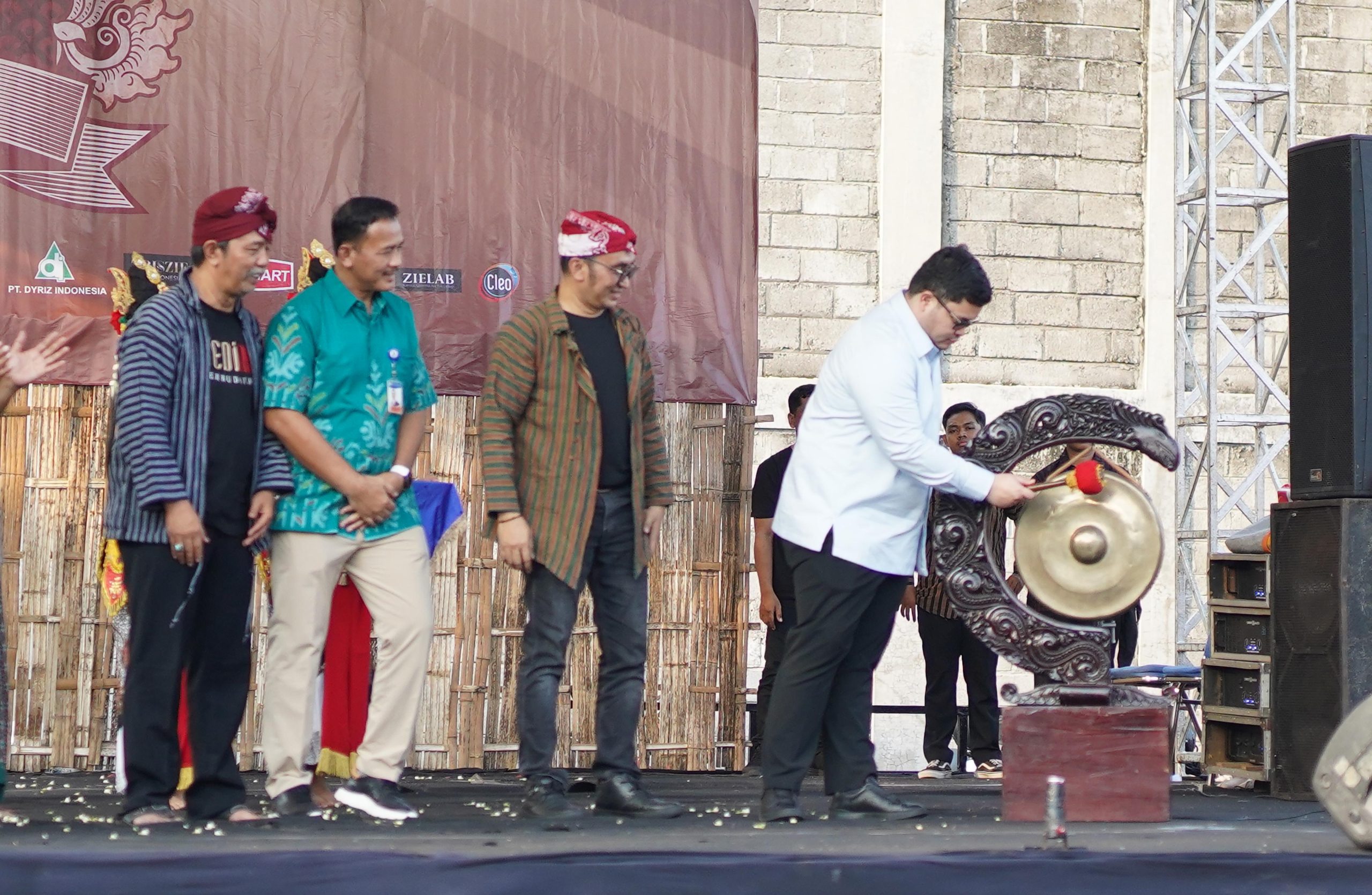 Buka Festival Kuno Kini, Mas Dhito Berharap Punya Outcome Bagi Masyarakat