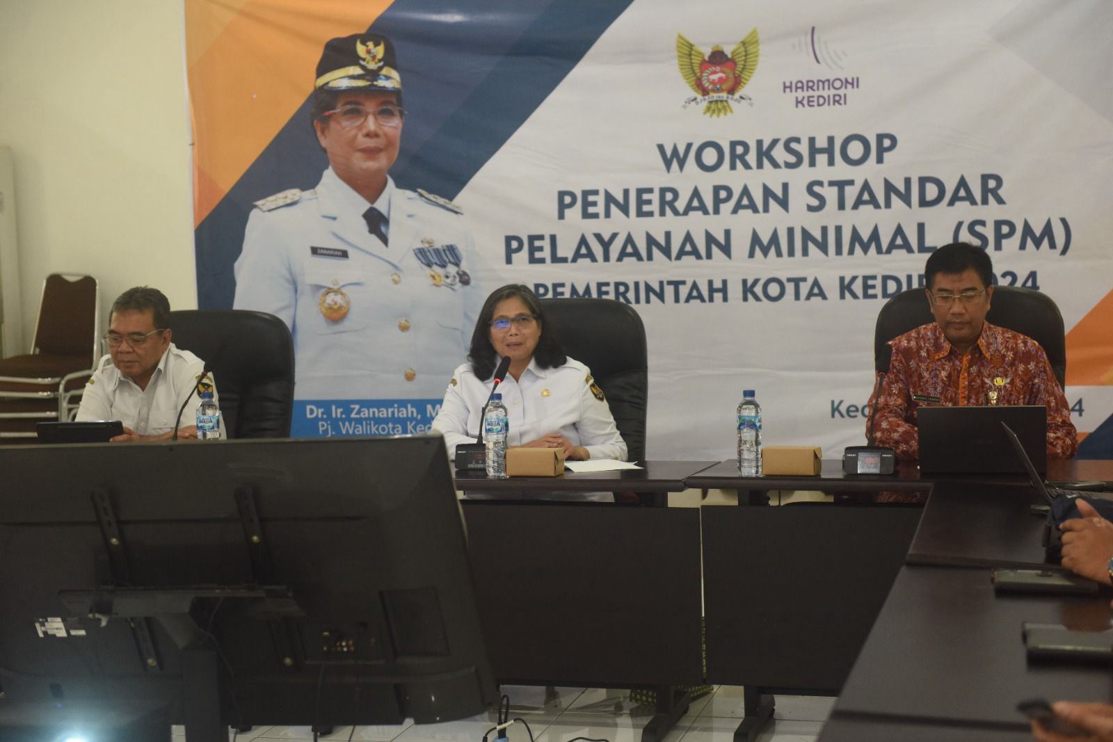 Pj Wali Kota Kediri Minta OPD Lakukan Beberapa Hal Terkait Penerapan SPM