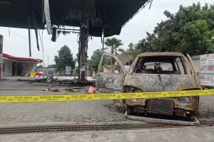 Belasan Karyawan SPBU Kanigoro Kras Dirumahkan, Mesin Masih Rusak Pascakebakaran