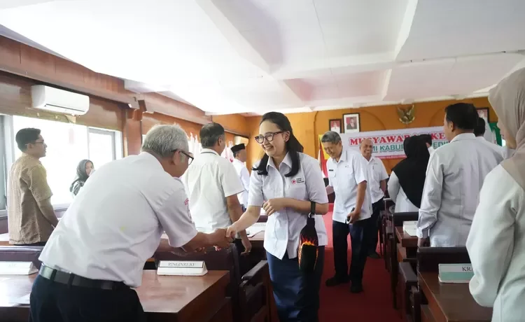 Mbak Cicha Ditunjuk Sebagai Ketua Dewan Kehormatan PMI Kabupaten Kediri