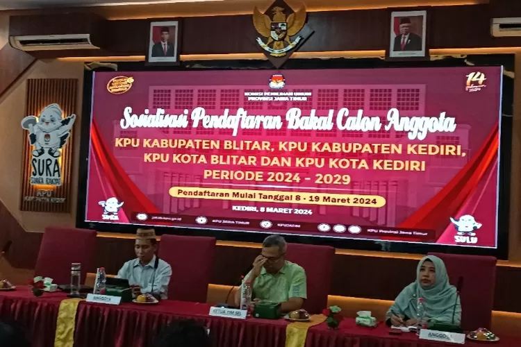 Pendaftaran Bakal Calon Anggota KPU Kediri dan Blitar Raya Dibuka