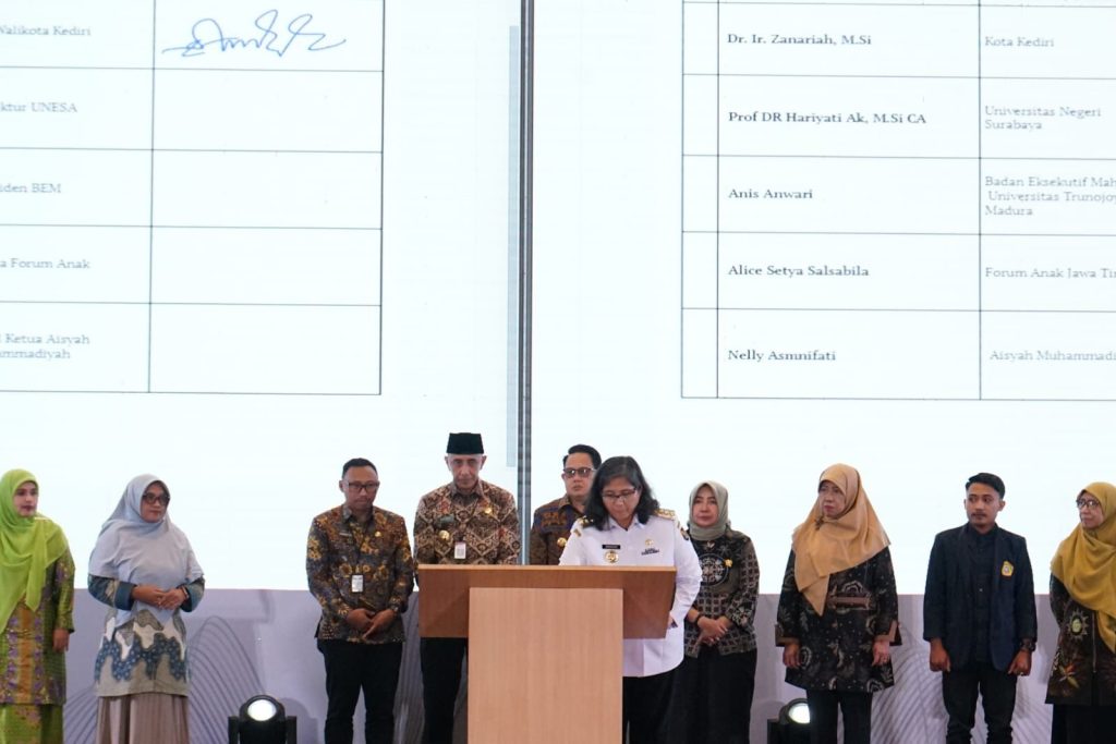 Pj Wali Kota Kediri Hadiri Musrenbang RPJPD 2025-2045 dan RKPD 2025 Provinsi Jawa Timur